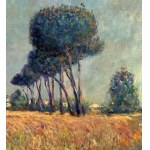 TERRACCIANO GIUSEPPE, Landscape with pine trees - Giuseppe Terracciano