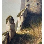 ARTISTA NON IDENTIFICATO, Paesaggio con rovine
