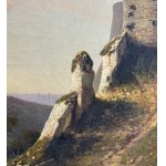 ARTISTA NON IDENTIFICATO, Paesaggio con rovine