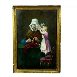 UNIDENTIFIED SIGNATURE, Cuddles with Grandma