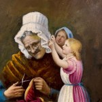 UNIDENTIFIED SIGNATURE, Cuddles with Grandma