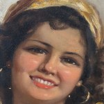 FIRMA NON IDENTIFICATA, Ritratto di donna comune