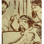 ANTONIO ASTURI, The Nativity - Antonio Asturi (1904 - 1986)