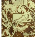ANTONIO ASTURI, The Nativity - Antonio Asturi (1904 - 1986)