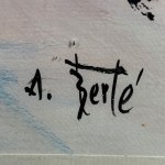 Antonio Bertè, Proof of the Artist - Antonio Bertè