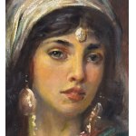 ANONIMO, Portrait of a Woman by an orientalist painter
