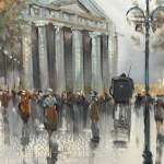 UNIDENTIFIED SIGNATURE, Street in Paris
