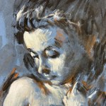 ANTONIO ASTURI, 'La Spagnola', a portrait of a woman - Antonio Asturi (Vico Equense 1904 - 1986)