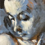 ANTONIO ASTURI, 'La Spagnola', a portrait of a woman - Antonio Asturi (Vico Equense 1904 - 1986)