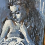ANTONIO ASTURI, 'La Spagnola', a portrait of a woman - Antonio Asturi (Vico Equense 1904 - 1986)