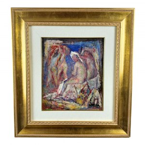 Giuseppe Ciavolino, Female figures in the Impressionist manner - Giuseppe Ciavolino (1918 - 2011)