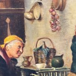 UNIDENTIFIED SIGNATURE, Interior scene with characters