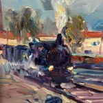 Federico Starnone, Train station - Federico Starnone (1917 - 1998)
