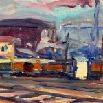 Federico Starnone, Train station - Federico Starnone (1917 - 1998)