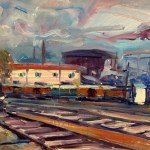 Federico Starnone, Train station - Federico Starnone (1917 - 1998)