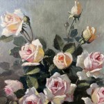 R. PITTORE, Composition of Roses - R. Pittore