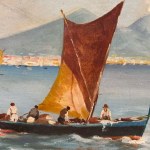 FAUSTO PRATELLA, The Gulf of Naples - Fausto Pratella (1888)