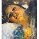 V. IROLLI, Portrait of a young woman - V. Irolli