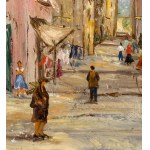 UNIDENTIFIED SIGNATURE, Street Scene with Figures