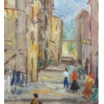 UNIDENTIFIED SIGNATURE, Street Scene with Figures