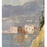 R. TOZZI, View of the Neapolitan Coast - R. Tozzi