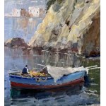 R. TOZZI, View of the Neapolitan Coast - R. Tozzi