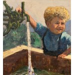 UNIDENTIFIED SIGNATURE, Child at the Fountain