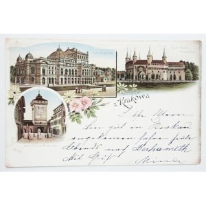 [KRAKÓW]. [Pozdrowienie] z Krakowa.
