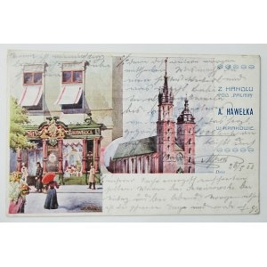 [KRAKÓW]. Z handlu pod Palmą A. Hawełka w Krakowie.