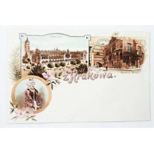 [KRAKÓW]. [Pozdrowienie] z Krakowa.