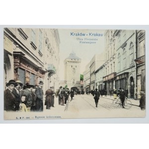 [KRAKÓW]. Kraków-Krakau. Ulica Floryańska / Floriansgasse.