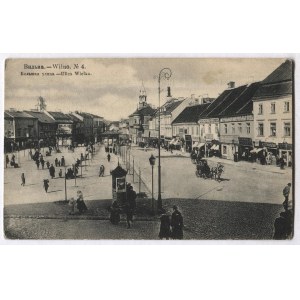 [WILNO]. Vilna, Bolšaja ulica [cyrylicą]. Wilno, Ulica Wielka.