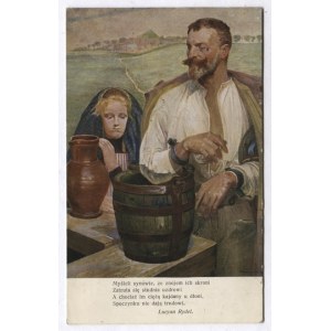 MALCZEWSKI Jacek - Myśleli synowie, ze znojem ich skroni [...]. Lucyan Rydel.