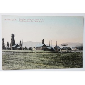 [BORYSŁAW]. Boryslav. Miniere di petrolio di D. Fauto &amp; Co. / Naphtagruben D. Fauto &amp; Co.