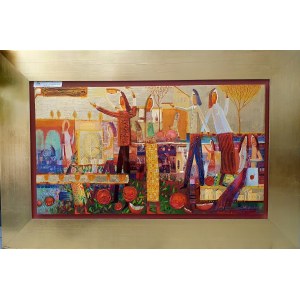 Roman OPALIÑSKI (1962), Flight Behind the Apples, 2022