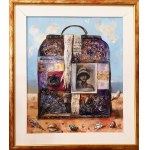 Mirosława SMEREK-BIELECKA (1953), Suitcase with a white glove, 2019