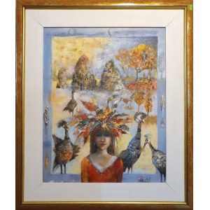 Mirosława SMEREK-BIELECKA (1953), Autumn composition, 2019
