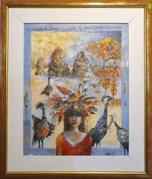 Mirosława SMEREK-BIELECKA (1953), Jesienna kompozycja, 2019