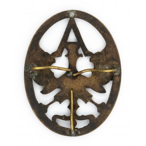 Oznaka naramienna / emblemat Oddziałów Automobilowych Legionów Polskich wg wzoru 1917
