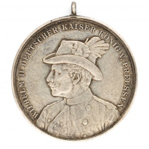 Prussia - Wilhelm II medal on the occasion of the emperor's birthday