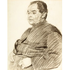 Józef Mehoffer (1869 Ropczyce k. Lwowa – 1946 Wadowice) Portret jezuity