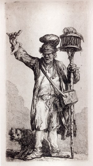Jan Piotr Norblin de la Gourdaine (1745 Misy- Faut- Yonne – 1830 Paryż) Przekupień trucizny na szczury, 1781 r.