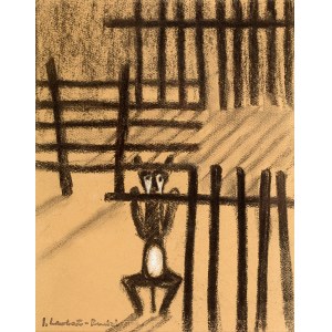 Jean Lambert-Rucki (1888 Kraków – 1967) Czekający pies