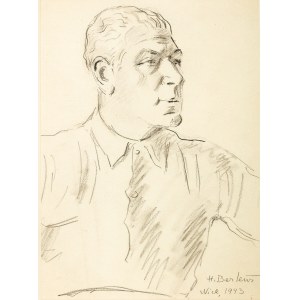 Henryk Berlewi (1894 Warszawa – 1967 Paryż) Portret mężczyzny, 1943 r.