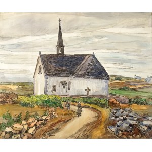 Jean Peské (1870 Gołta/Ukraina-1949 Le Mans) Kościół w Bretanii