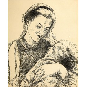 Wlastimil Hofman (1881 Praga – 1970 Szklarska Poręba) Madonna