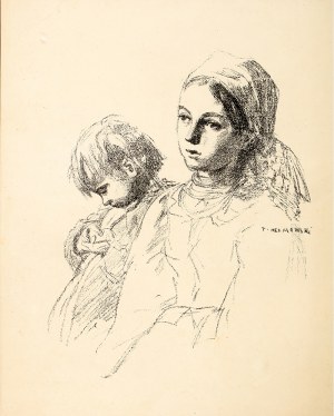 Józef Chełmoński (1849 Boczki – 1914 Kuklówka Zarzeczna) Matka, 1903 r.