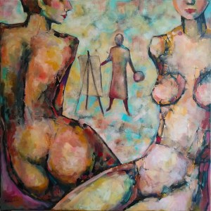 Mihran Hakobyan, W pracowni, 2022