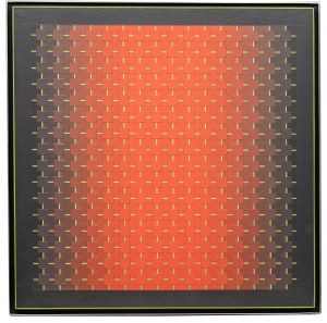 Julian Stańczak (1928 - 2017), Harmony - Cadium, 1991