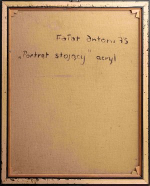 Antoni Fałat (1942 - 2024), Portret stojący, 1973
